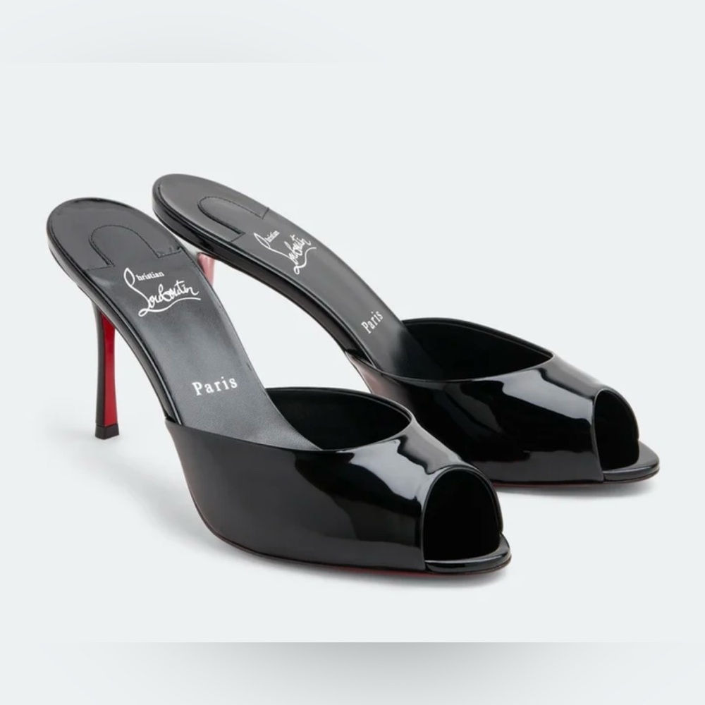 Christian Louboutin Me Dolly 85 patent sandals